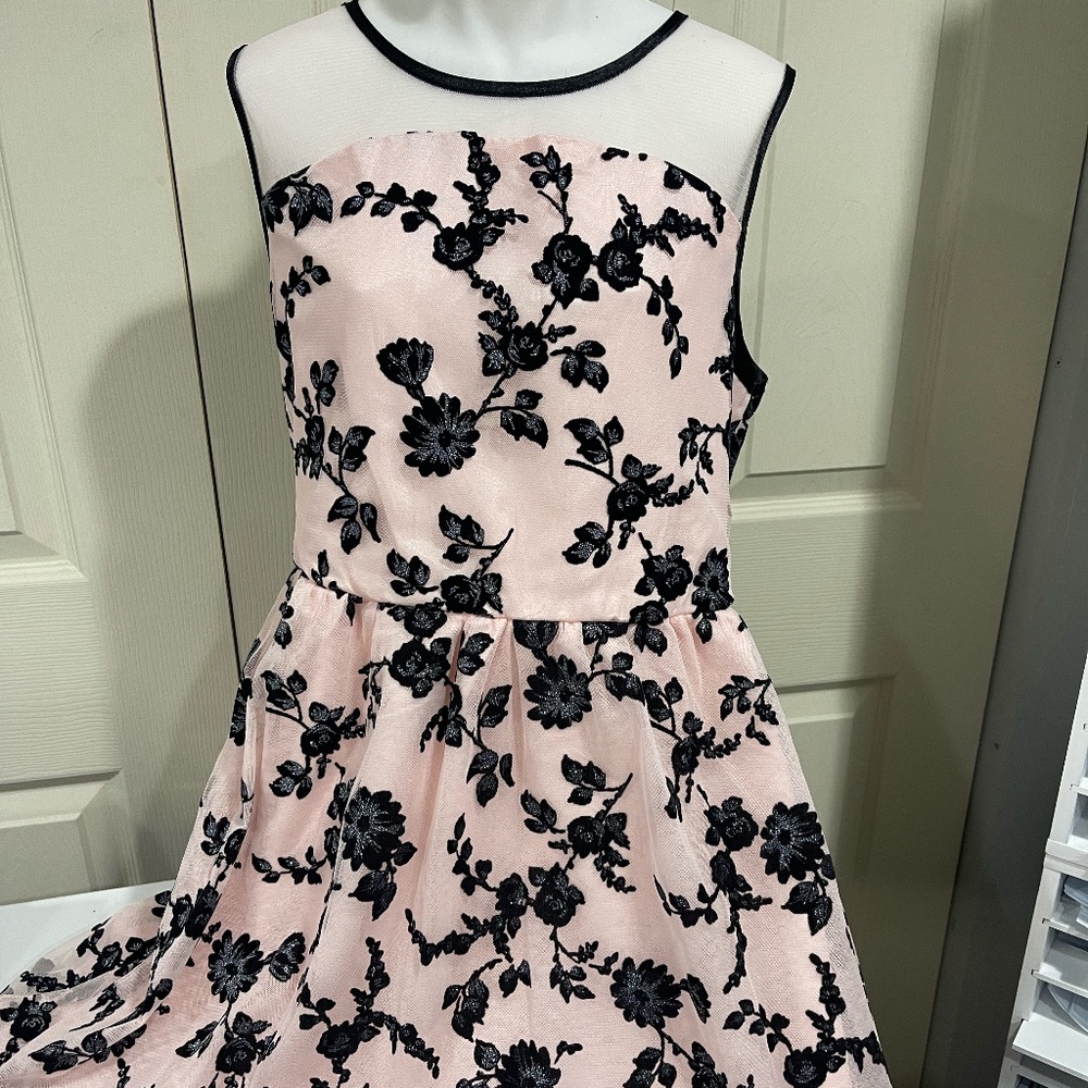 Girls pink dress